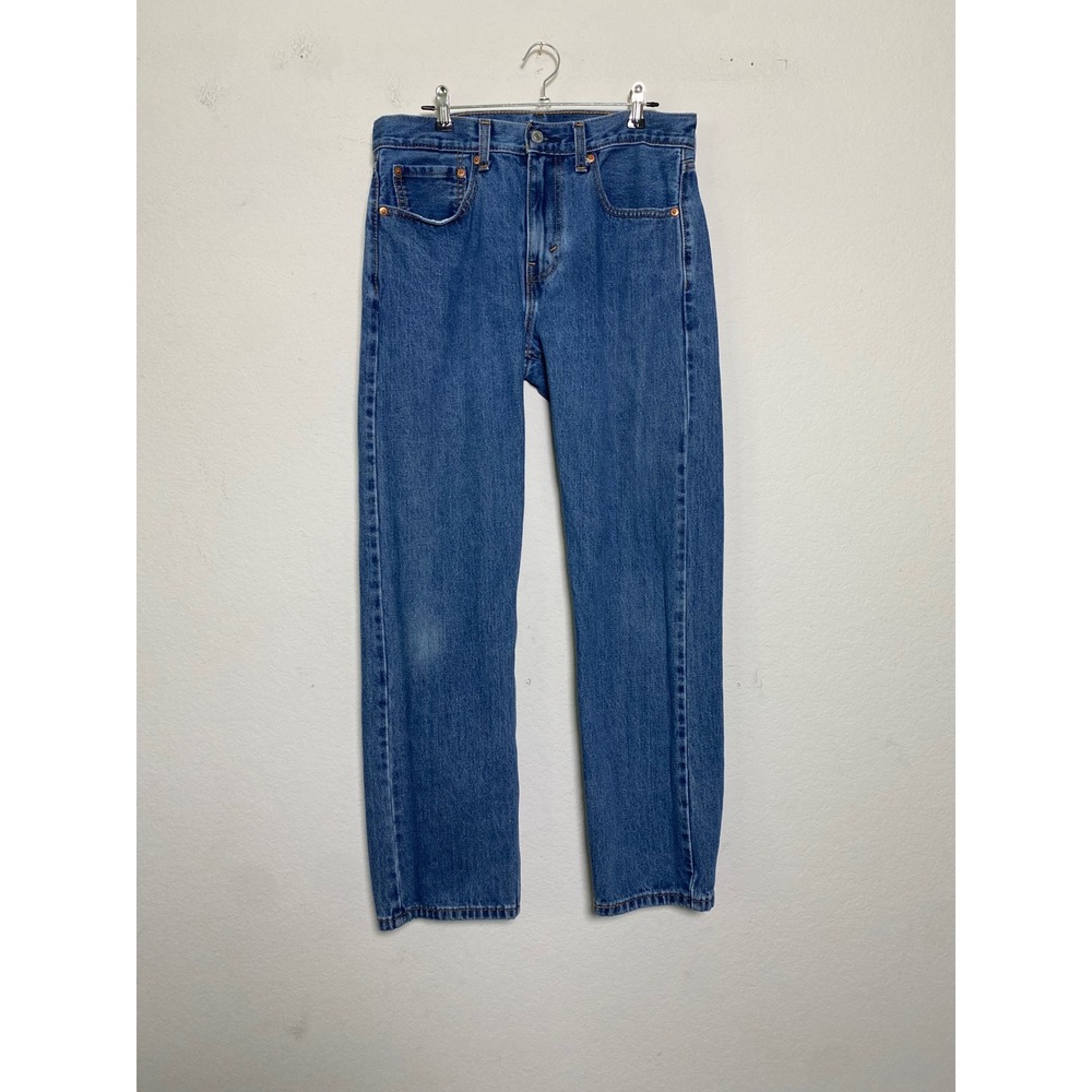 Levis Classic Straight Leg 505 Mens 31x30 Casual Everyday Streetwear Skate Retro